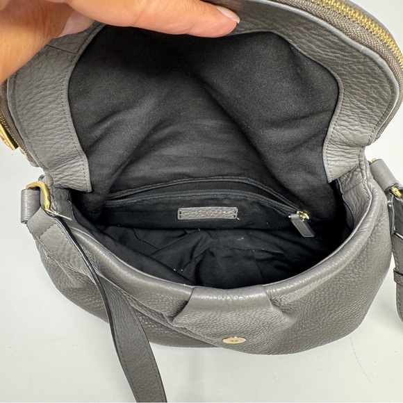 Marc by Marc Jacobs Classic Q Natasha Crossbody Bag Grey Pebbled Leather - Picture 7 of 12